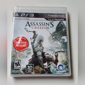 Assassins Creed III PS3 game
